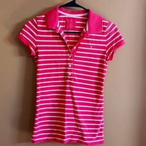 American Eagle button down collared shirt